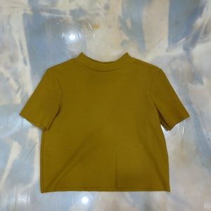 Zara Mustard T-Shirt